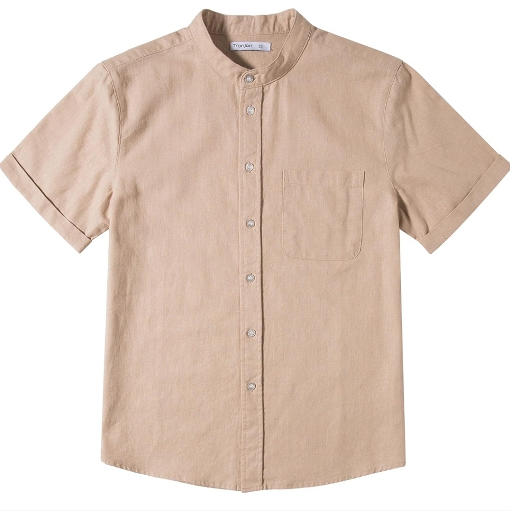 Boys linen cotton shirt
